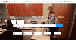 Desktop Screenshot of mollyhorak.com